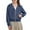 Navy, variant on fatyb Girls Zip up Cropped Hoodies Fleece Long Sleeve Kids Girls Casual Sweatshirt Jacket with Thumb Hole