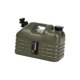thumbnail image 2 of Contenedor de agua para PC de grado alimenticio Cubo de agua de gran capacidad para exteriores Senderismo Camping Verde 10.5L kusrkot Contenedor de bebidas de campamento, 2 of 8