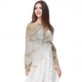 thumbnail image 5 of Marble Translucent Light and Breathable Chiffon Silk Scarf 70.86x28.7in - Stunning Sheer Wrap for Women - Elegant Fashion Accessory for All Occasions, 5 of 6