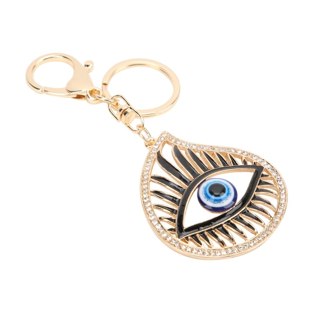 Encanto de amuleto turco con llave de ojo azul llavero de mal de ojo para hombre mujer monedero bolso decoración regalo de bendición llaveros y accesorios para llaveros ANGGREK Otros