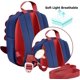 thumbnail image 4 of Mini mochila para niños, niños, niñas, preescolar, guardería, escuela, mejor (dinosaurio), 4 of 5