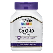 21st Century CoQ-10 Softgels, 200 mg, 90 Count