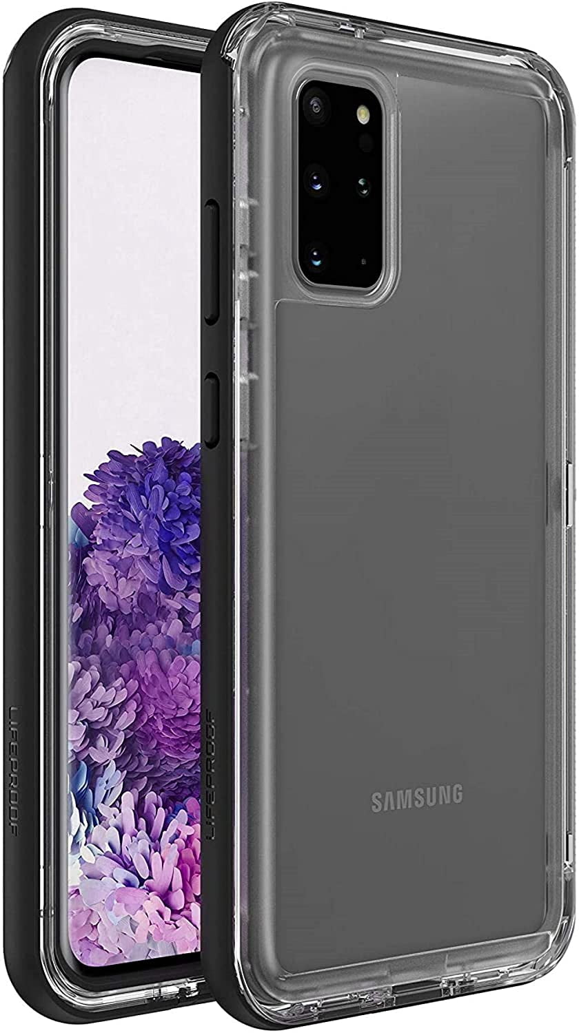 LifeProof Next Series Case for Samsung Galaxy S20 Plus & S20 Plus 5G, Black Crystal