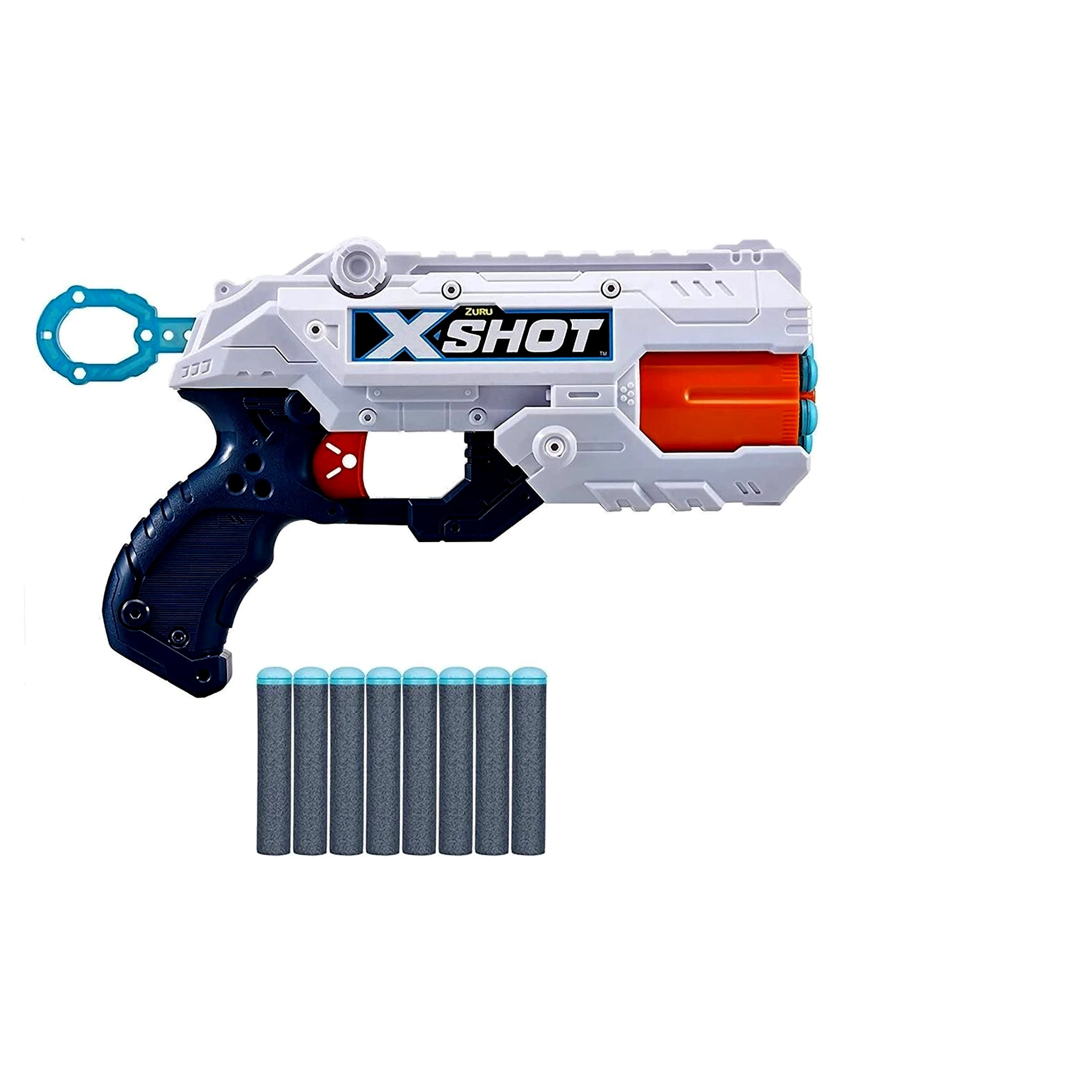 X-Shot Excel Double Reflex 6 Foam High-Perfromance Auto-Rotating