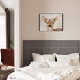 thumbnail image 6 of WFSposter Cute Deer Baby Wall Décor for Toddler Boys Girls Room Retro Deer Wearing a Wreath Wall Art Wild Animal Portrait Painting Collection for Bedroom Bathroom Nursery Decor Kids Gifts 12x12in, 6 of 7