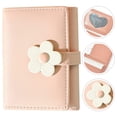 thumbnail image 2 of Shisuyan Korean Style Folding Wallet For Simple Floral Pattern Pu Purse Compact Change Purse For Student Accessory, 2 of 8