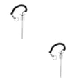 thumbnail image 2 of Maytalsory Magnetic Weight Stack Pin with Pull Parts Rope Replacement Silver 8x125mm 2Set, 2 of 6
