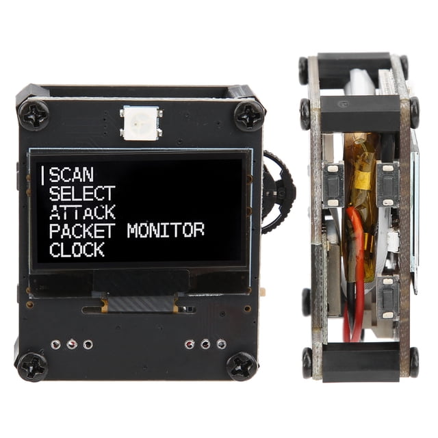 Módulo De Desarrollo Programable ESP8266 PCB WIFI Placa De Reloj Con Correa DC 3,7 V 500mAh Batería