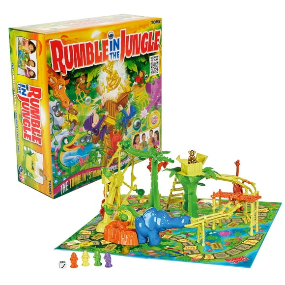 Juego de mesa TOMY Rumble in The Jungle Marble Run Kids 5+