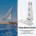 thumbnail image 4 of 2 Pcs Heavy Duty T Hinge 316 Stainless Steel Marine Grade Casting, 4 of 4
