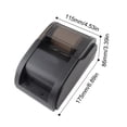 thumbnail image 2 of M Buder Desktop 58mm Thermal Receipt Printer, Wired USB Connection EU Plug (220-230V), Compatible with Windows & Android, 90mm/s Print Speed, POS Cash Drawer Interface, 203dpi Resolution, Matte Black, 2 of 9