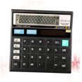 thumbnail image 3 of HINTRMENT 1Pack Financial Calculator Simple Design Black ABS Rectangular for Office Work and School Study, 3 of 8