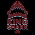 thumbnail image 2 of Men's The Suicide Squad King Shark Logo Graphic Tee Black Large, 2 of 5