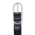 thumbnail image 3 of LP | LP by Linea Pelle Women's Woven Stretch Belt, Black, 3 of 5