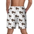 thumbnail image 4 of Goofa Dachshund Dog Printed Men's Swim Trunks Board Shorts Quick Dry Mens Swimming Trunks with Compression Liner,Breathable Fit Hawaii Beach Shorts-X-Large, 4 of 9