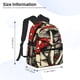 thumbnail image 2 of Easygdp Red Mushrooms Mochila Casual para Portátil, Mochila para Escuela, Viajes, Negocios, 2 of 6