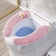thumbnail image 5 of Asiento de Inodoro para El Hogar Engrosado con Asa, Juego de Inodoro Lavable de Invierno con Anillo de Inodoro, Asiento de Inodoro de Punto, 5 of 6
