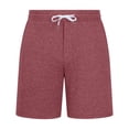 thumbnail image 4 of Yaoyar Mens Pajama Shorts Sleep Cotton Lounge PJ Lightweight Elastic Waist Drawstring Nightwear Bottom with Pockets, 4 of 5