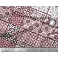thumbnail image 3 of Soimoi Viscose Chiffon Fabric Geometric,Damask & Mandala Patchwork Print Fabric by Yard 42 Inch Wide, 3 of 3