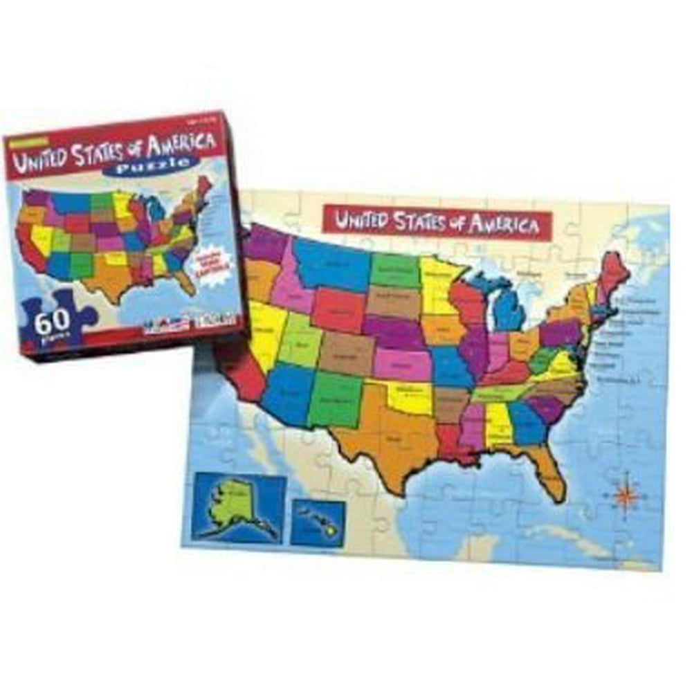 Usa Puzzle Jigsaw Puzzle 60Pc