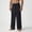 Black, variant on GSPCLAM Breathable Pants for Men Crinkled Texture Loose Fit Pants for Outdoor Activity, Casual Soft Fabric Pants with Pockets