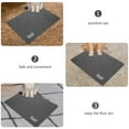 thumbnail image 4 of OULII 1 Set Diatomite Grey Cat Head Shape Pet Feeding Pad For Pet Owners Daily Feeding, 4 of 8