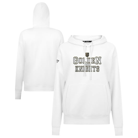 Women's Levelwear White Vegas Golden Knights Adorn Journey Pullover Hoodie