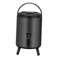 thumbnail image 1 of Dispensador de bebidas de acero inoxidable con cubo de enfriamiento aislado y diseño de vaso térmico. 8 L, 1 of 9