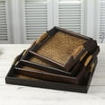 thumbnail image 4 of Miangastore Rattan Vanituy Tray Naturalistic Style Beauty Parlor 1Pcs 11.8*9.8*2in, 4 of 8