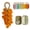 Calendula, variant on Grapes Soap on a Rope, Soap Grapes on a Rope – Handmade Grape Cluster Shaped Soap with Hanging Rope for Shower, Bathroom Decor, Natural Grape Scented