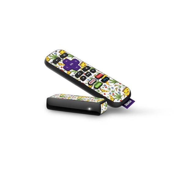 Skin Decal Wrap Compatible With Roku Express Remote Sticker Design Munchies