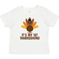 thumbnail image 3 of Inktastic My 1st Thanksgiving Turkey Boys or Girls Baby T-Shirt, 3 of 5