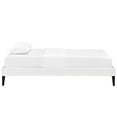 thumbnail image 3 of Modway Tessie Twin Vinyl Bed Frame with Squared Tapered Legs in White, 3 of 3