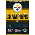 thumbnail image 4 of NFL Pittsburgh Steelers - Champions 23 Wall Poster with Pushpins, 22.375" x 34", 4 of 4