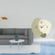 thumbnail image 2 of Estatua De Resina De José Durmiendo, Escultura Decorativa De José Para Escritorio, Reloj De Pared Silencioso, Decoración Sencilla Para Habitación, Reloj Colgante De Pared De Dibujos, 2 of 8