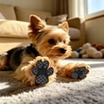 thumbnail image 5 of huayou Non Slip Dog Paw Protector Pads, Breathable Anti Wear Foot Stickers, 4 Pack, Decoration, for Pet Outdoor Use, 1.77x1.5 inch, Black, 5 of 7
