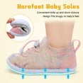 thumbnail image 4 of JOINFREE Baby Knit First Walk Shoes Boys Girls Infant Slip On Sneakers Comfortable Lightweight, 4 of 10