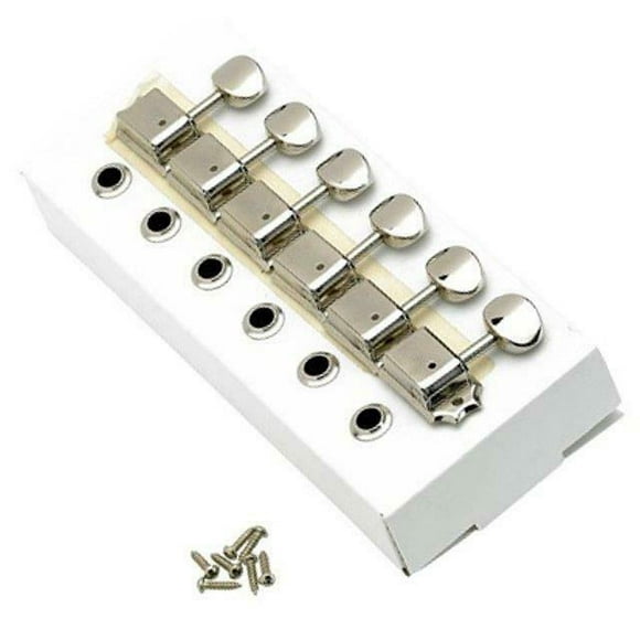 Fender Tunersstrat Vintage/telenickelavec Bagues & Visneuf