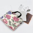 thumbnail image 5 of Laptop Bag Laptop Briefcase 15.7 x 3 x 11.8 Inches Laptop Bag Briefcases Laptop Storage Travel Laptop Bag Work Laptop Bag Pink Oil Painting Rose, 5 of 8