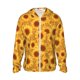 thumbnail image 1 of Balery Vintage Leopard Print Sunflower Sudadera ligera de manga larga con capucha y protección solar UPF 50+ para hombre y mujer, ideal para pesca y running-Large, 1 of 7