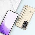 thumbnail image 6 of SaniMore Case for Samsung Galaxy S22 Ultra 6.8" 2022 with Hidden Kickstand & S Pen Slot & Stylus, Anti-scrctch Drop-proof Tough PC Backplane Anti-shock Slim Shell for Galaxy S22 Ultra, Gold, 6 of 7