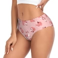 thumbnail image 2 of Balery Fox Ropa Interior de Algodón para Mujer con Dibujo – Braguitas Cómodas y Elásticas, Estilo Clásico-Small, 2 of 6