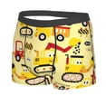 thumbnail image 2 of Kll Funny Construction Vehicles Men'S Cotton Boxer Briefs Underwear-X-Large, 2 of 9