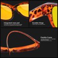 thumbnail image 5 of TINHAO Night Vision Driving Glasses Glare Reducing Fit Over Glasses for Men Women Polarized Nighttime Glasses, 5 of 6