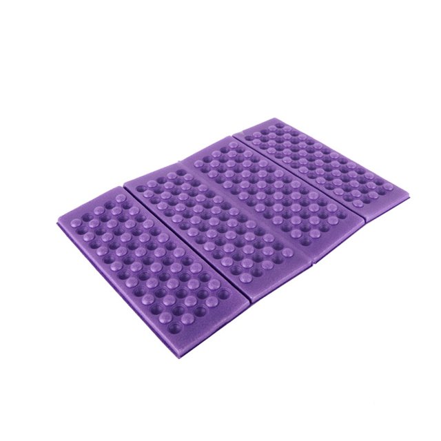 Cojín de asiento de espuma XPE de 4 pliegues Colchón de almohadillas de playa impermeable portátil para exteriores Tmvgtek excursión de campamento