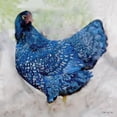 thumbnail image 2 of Stellar Design Studio 26x26 Gold Ornate Wood Framed with Double Matting Museum Art Print Titled - Rooster 2, 2 of 4