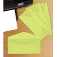 thumbnail image 4 of Ultra Lime Bright Color #10 Envelopes - Great for Mailing Letters, Business Memos, Invitations, Invoices, Bills | 4 1/8" x 9 1/2" | 50 Envelopes, 4 of 5