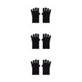 thumbnail image 2 of Seitruly Nail Art Glove Suministros de manicura Protector de manos Profesional Multifuncional Mano de obra fina Nail Art Glove Black Type1 NO1, 2 of 6