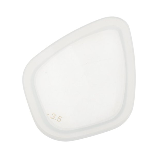 Gafas de buceo con lente para miopía, gafas de natación portátiles, lentes transparentes para buceo deportivo. 350 grados