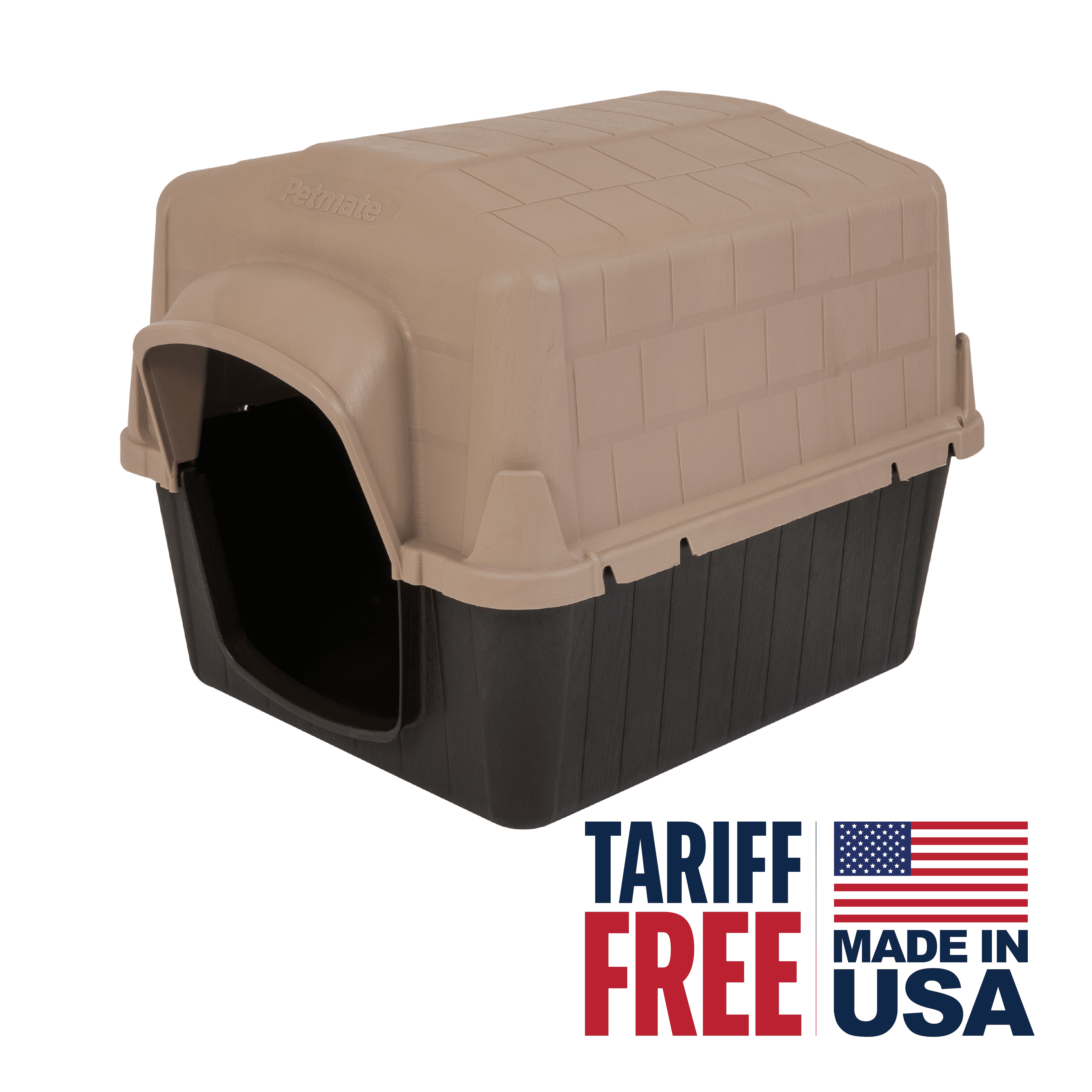 Petmate Aspen Pet Petbarn Plastic Outdoor Dog House, 32